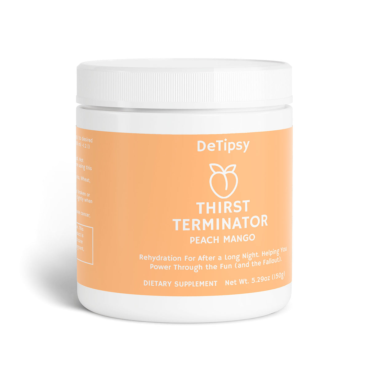 Thirst Terminator ™ Hydration Powder (Peach Mango)